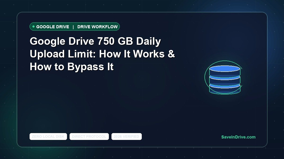 How to Bypass Google Drive Rate Limits & Upload Caps with Service Accounts (2026)