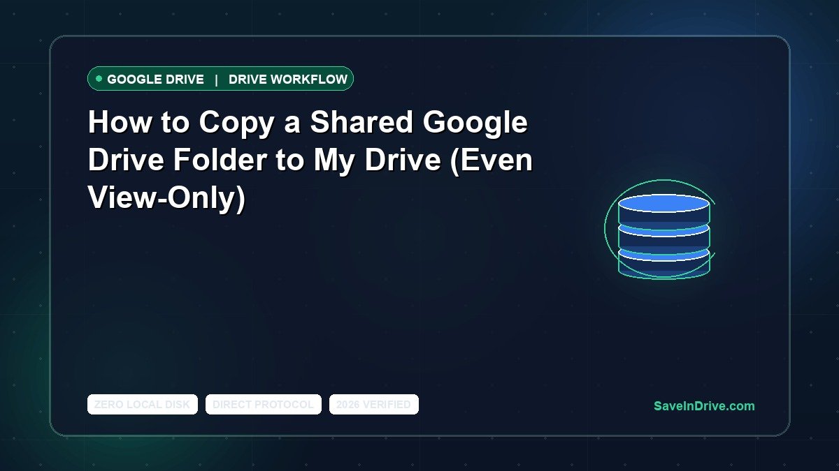 How to Transfer Large Files Between Two Google Drive Accounts Instantly